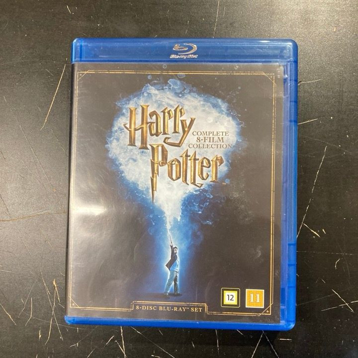 Harry Potter - Complete 8-Film Collection Blu-ray (VG+-M-/M-) -seikkailu-